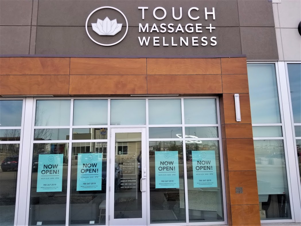 Touch Massage And Wellness Now Open